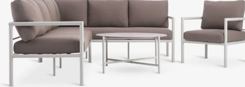 TAERNABYEnsemble lounge TAERNABY 7 personnes beige