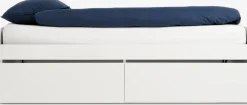 TANGBJERGLit a/rangement TANGBJERG 90/180x200 blanc