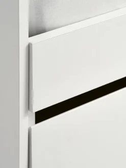 TANGBJERGLit a/rangement TANGBJERG 90/180x200 blanc