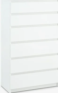 TANGECommode 6 tiroirs TANGE blanc