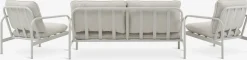 TEGLUMEnsemble lounge TEGLUM 4,5 personnes beige