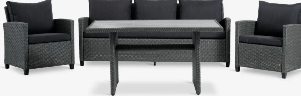 THISEEnsemble lounge THISE 5 personnes gris