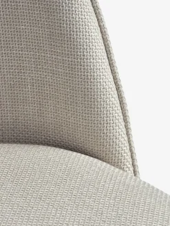 THORUPChaise THORUP tissu beige/coloris chêne naturel