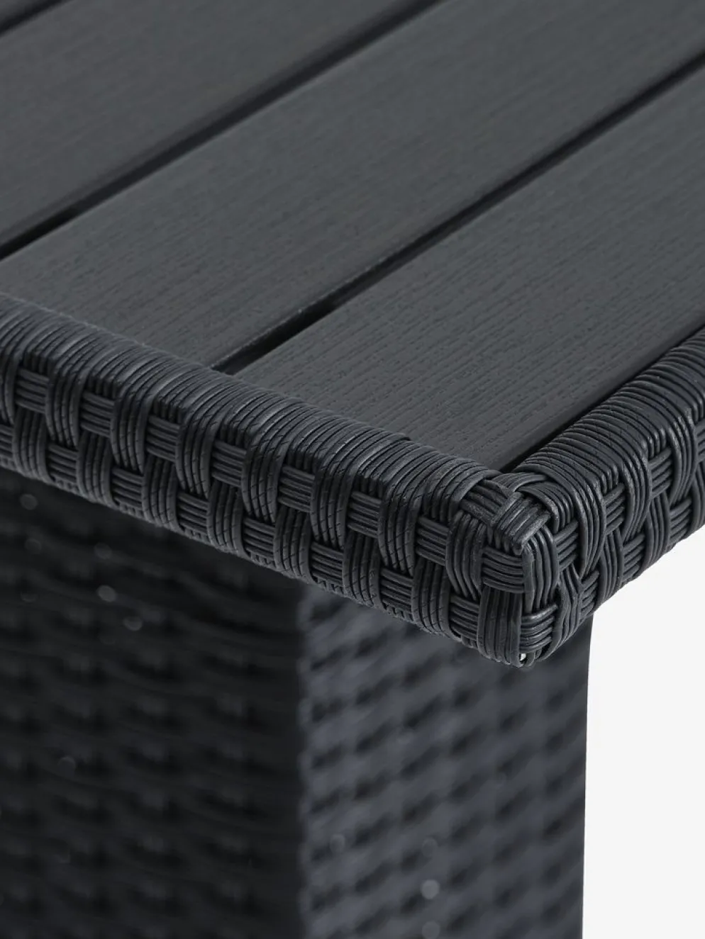 THY + GUDHJEMTHY L60 table + 2 GUDHJEM chaises noir