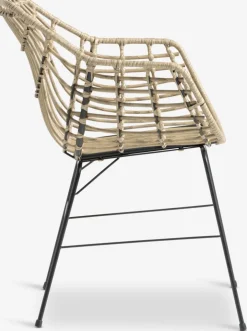 THY + ILDERHUSETHY L60 table + 2 ILDERHUSE chaises naturel