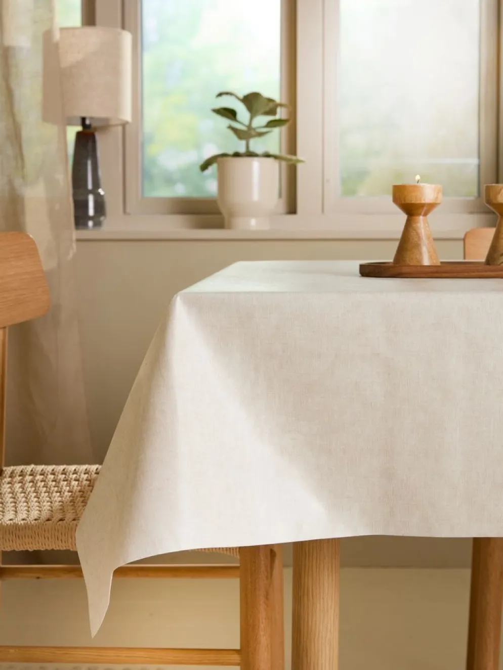 TINDVEDToile cirée TINDVED 140 beige