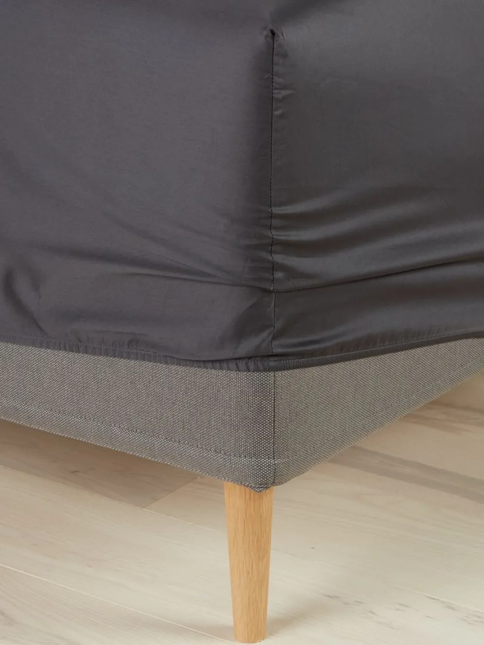 TINEGoldDrap-housse Satin TINE 140x200x35 gris