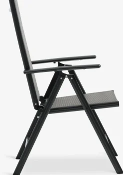 TIPMOSE + MELLBYTIPMOSE L70 table gris + 2 MELLBY chaises noir