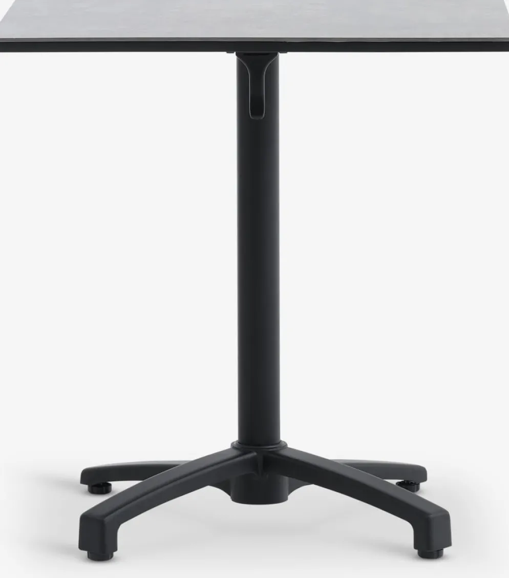 TIPMOSETable bistrot TIPMOSE l70xL70 gris