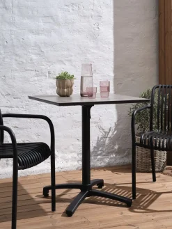 TIPMOSETable bistrot TIPMOSE l70xL70 gris
