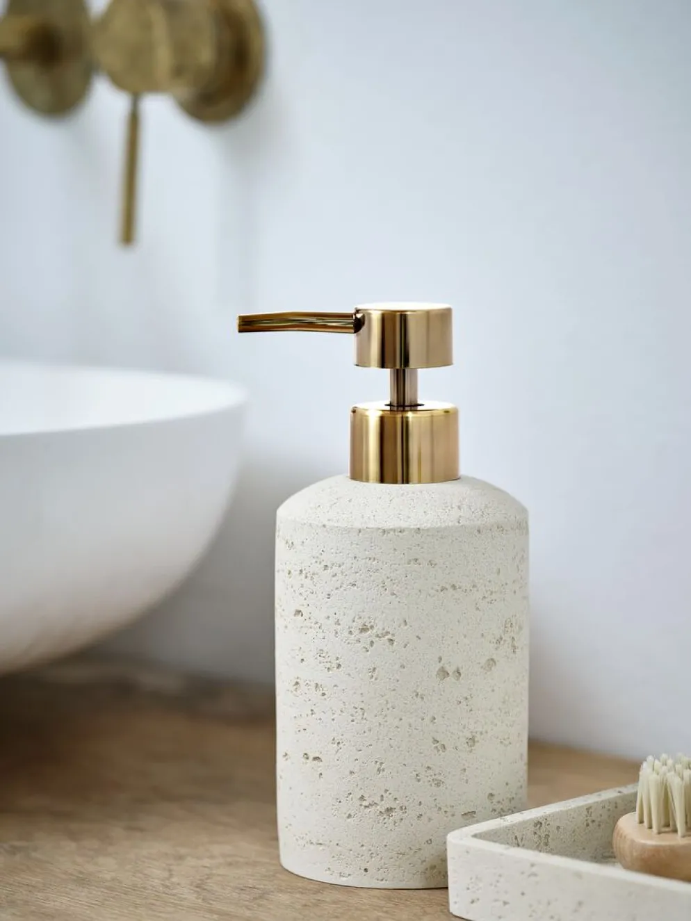 TORUPDistributeur de savon TORUP pierre beige