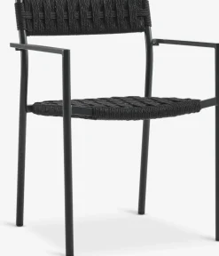 TRILLEVALLENChaise empilable TRILLEVALLEN noir