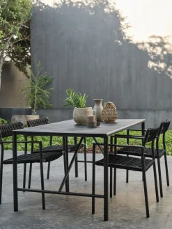 TRILLEVALLENChaise empilable TRILLEVALLEN noir