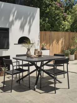 TRILLEVALLENChaise empilable TRILLEVALLEN noir