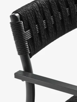 TRILLEVALLENChaise empilable TRILLEVALLEN noir