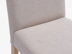 TUREBYChaise TUREBY tissu beige
