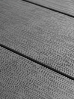 TYDAL + GUDHJEMTYDAL L208/272 table + 4 GUDHJEM chaises noir