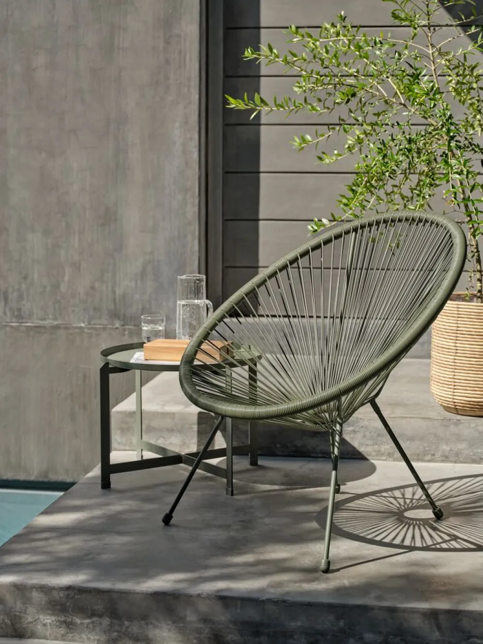 UBBERUPFauteuil lounge d'extérieur UBBERUP vert