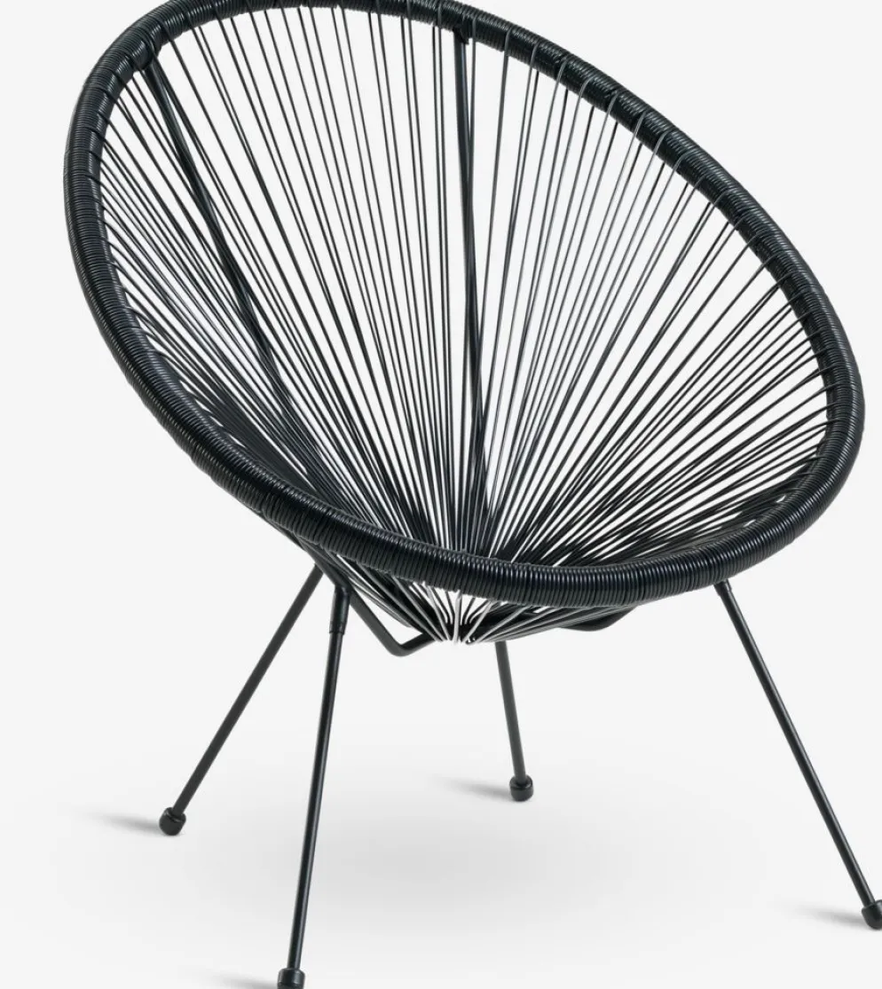 UBBERUPFauteuil lounge UBBERUP noir