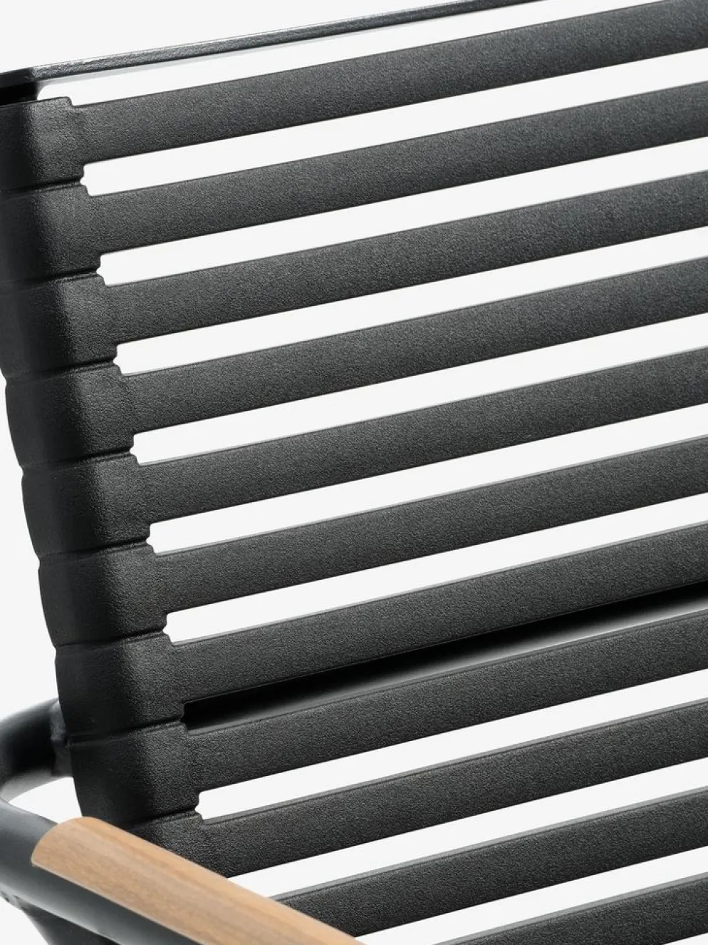 UDBYNEDER + NABEUDBYNEDER Ø120 table teck + 4 NABE chaises noir