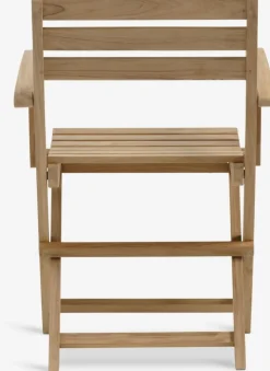 UDBYNEDER + VESTERHAVETUDBYNEDER Ø120 table + 4 VESTERHAVET chaises teck