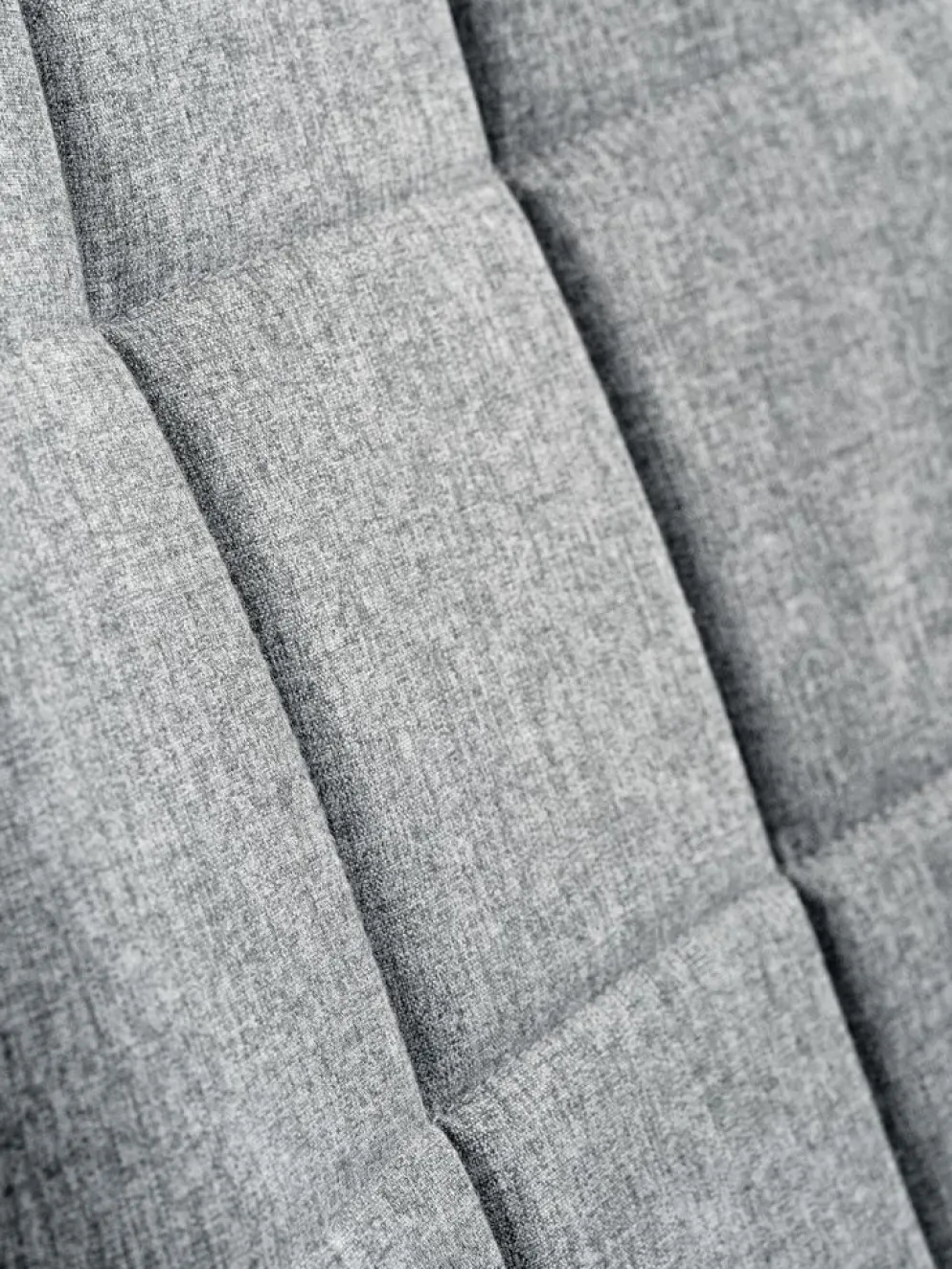 ULDUMFauteuil ULDUM tissu gris/noir