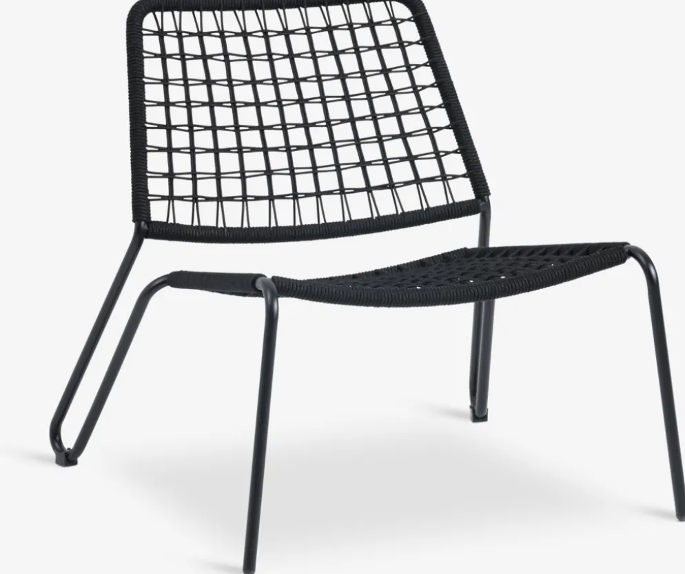 ULLAREDFauteuil lounge ULLARED noir