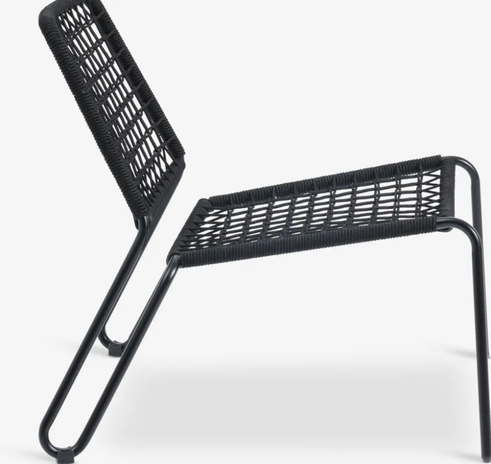 ULLAREDFauteuil lounge ULLARED noir