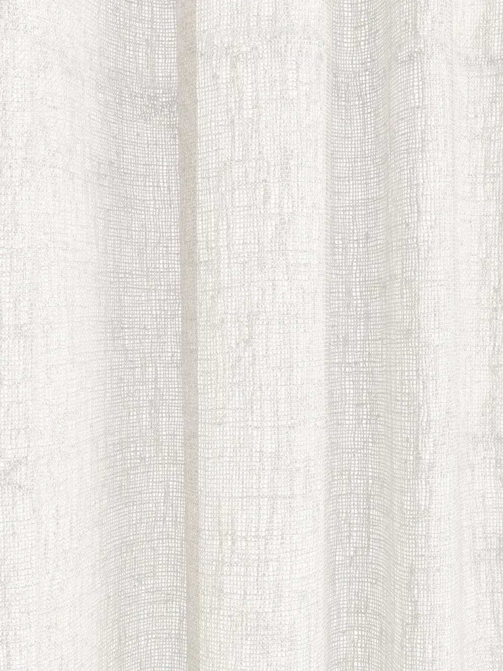 UNNENRideau UNNEN 1x140x300 aspect lin blanc