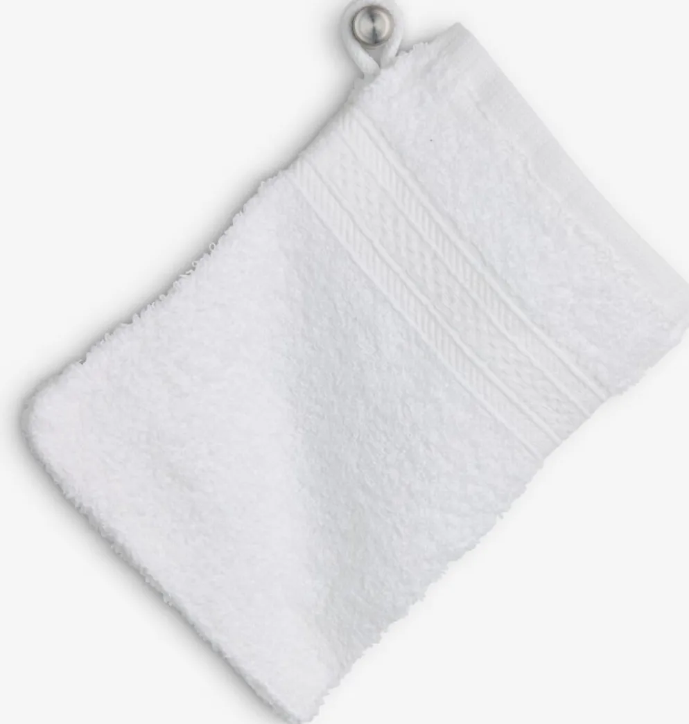 UPPSALABasicGant de toilette UPPSALA 14x20 blanc
