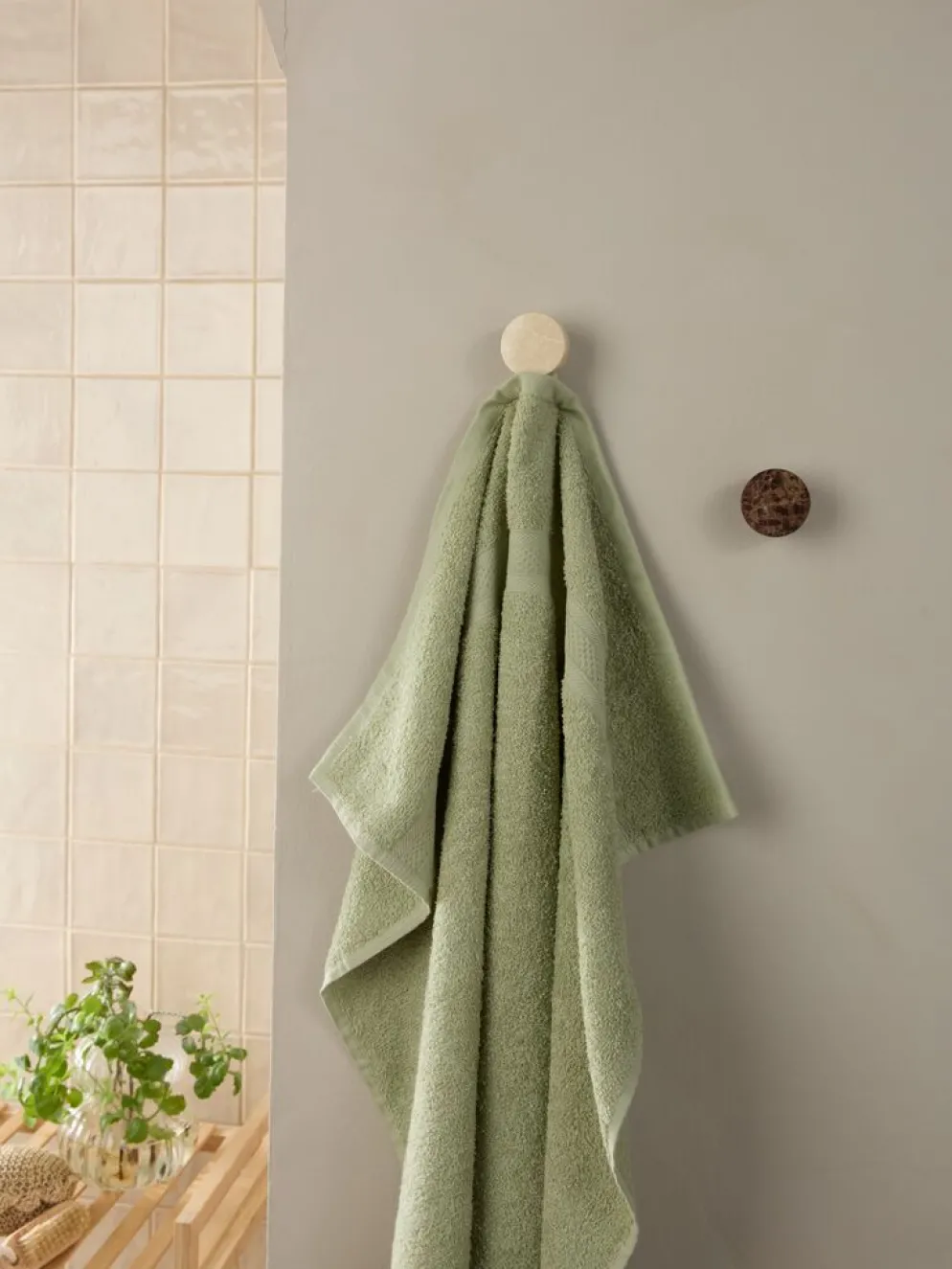 UPPSALABasicServiette de toilette UPPSALA 50x90cm vert clair