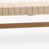 VADEHAVETBanquette VADEHAVET 189x67 tissu naturel/chêne naturel