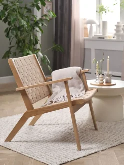 VADEHAVETFauteuil VADEHAVET tissu naturel/chêne