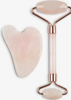VALLSTARouleau et pierre massage visage VALLSTA rose
