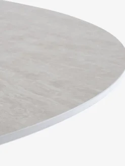 VAMDRUP + GILJAVAMDRUP Ø120 table + 4 GILJA chaises beige