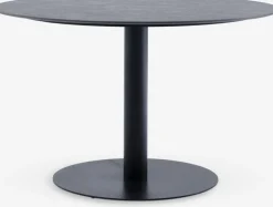 VAMDRUP + GILJAVAMDRUP Ø120 table + 4 GILJA chaises gris