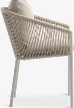 VAMDRUP + GILJAVAMDRUP Ø70 table + 2 GILJA chaises beige
