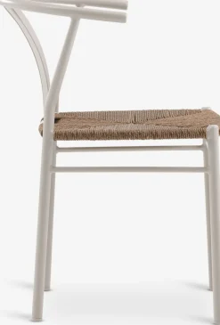 VAMDRUP + TAGMARKVAMDRUP Ø120 table + 4 TAGMARK chaises beige