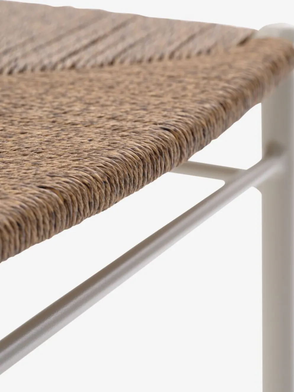 VAMDRUP + TAGMARKVAMDRUP Ø120 table + 4 TAGMARK chaises beige