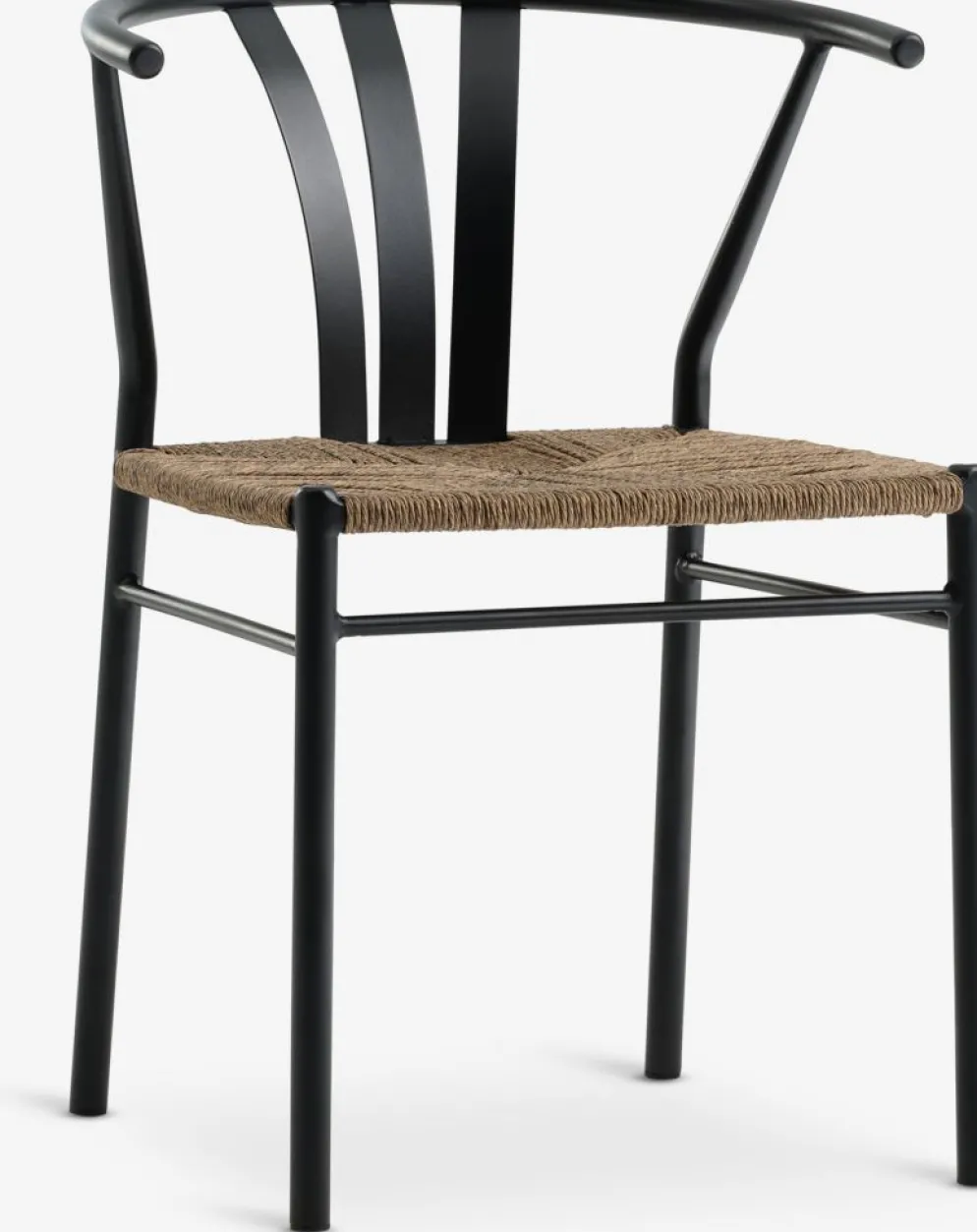 VAMDRUP + TAGMARKVAMDRUP Ø120 table gris + 4 TAGMARK chaises noir