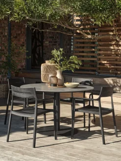 VAMDRUPTable de jardin VAMDRUP Ø120 gris