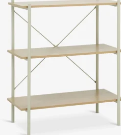 VANDBORGÉtagère VANDBORG 3 tablettes coloris chêne/beige