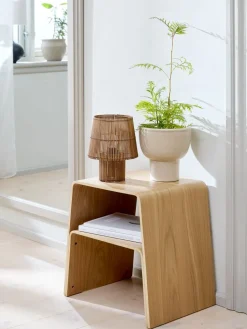 VANDELTabouret VANDEL empilable coloris chêne naturel