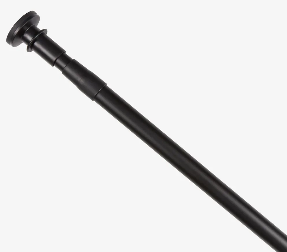 VARATringle à rideau douche VARA 110-200 noir