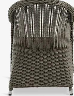 VATTRUP + GAMMELBYVATTRUP L206/321 table noir +4 GAMMELBY chaises gris