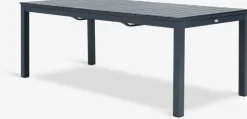 VATTRUP + MYSENVATTRUP L206/321 table noir + 4 MYSEN chaises gris