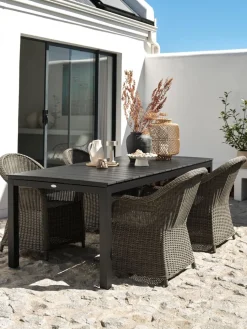 VATTRUPTable de jardin VATTRUP l95xL206/321 noir