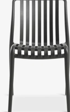 VEDDUMChaise empilable VEDDUM noir