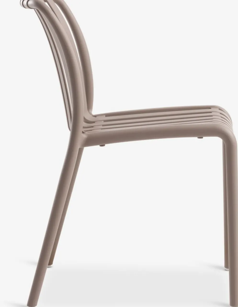 VEDDUMChaise empilable VEDDUM sable foncé