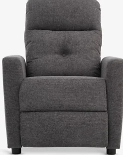 VEJLBYFauteuil inclinable VEJLBY tissu gris foncé